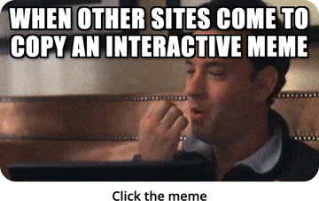 Switch image on click meme