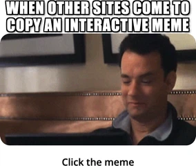 Switch image on click meme