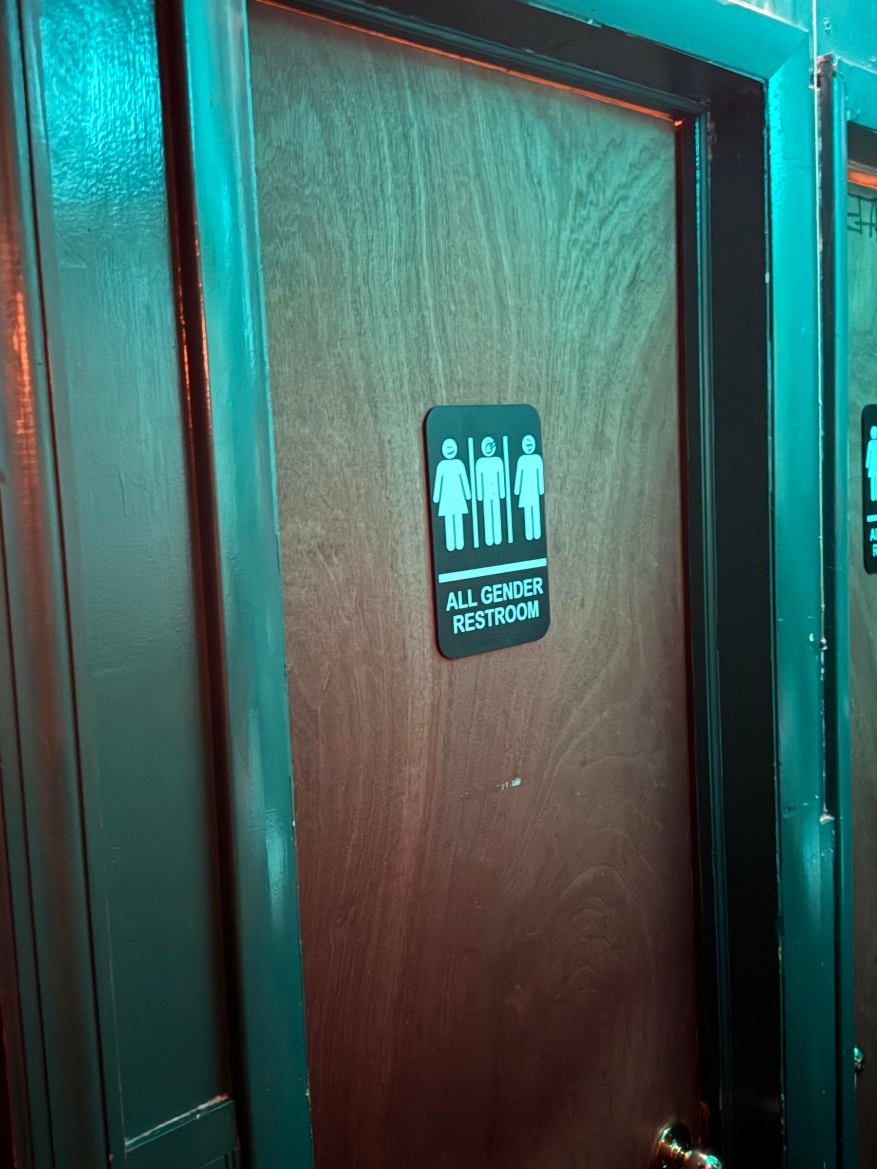 All gender bathroom seen in NYC bar preview image