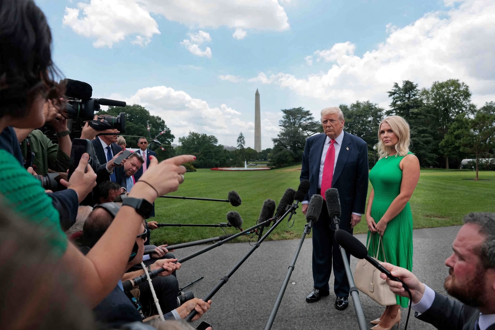 Pics - Karoline Leavitt steps down as press secretary