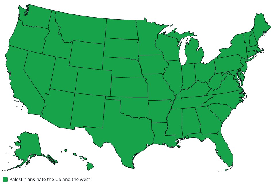 States where Palestinians would celebrate a terrorist attack preview image