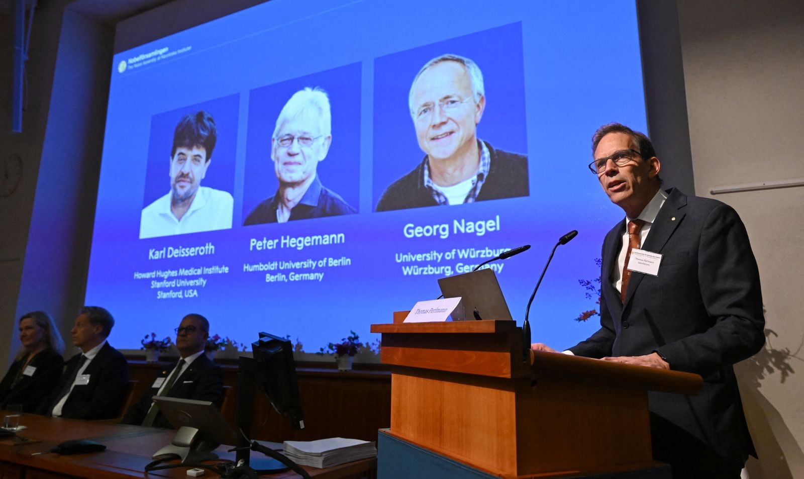 Scientists win Medicine Nobel Prize for a method that controls brain cells with light preview image