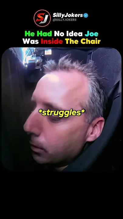 Bro had no clue Joe Gatto was in his chair preview image