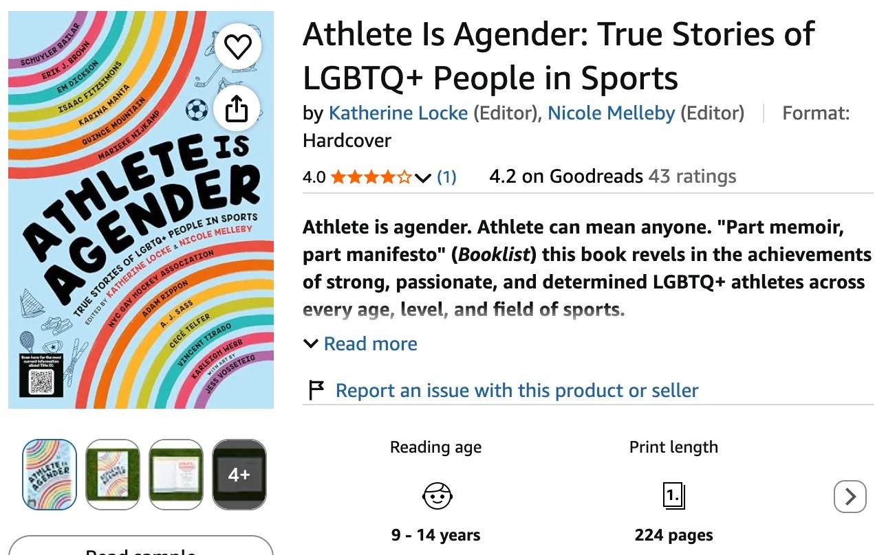 Amazon sells trans books targeting your children preview image