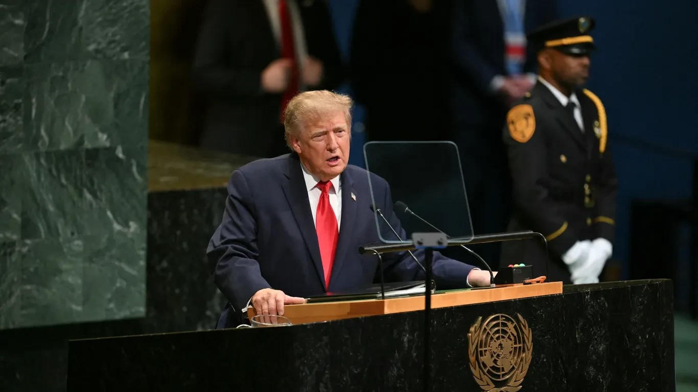 Trump says he faces a decision whether to "annihilate" Iran in UN speech preview image
