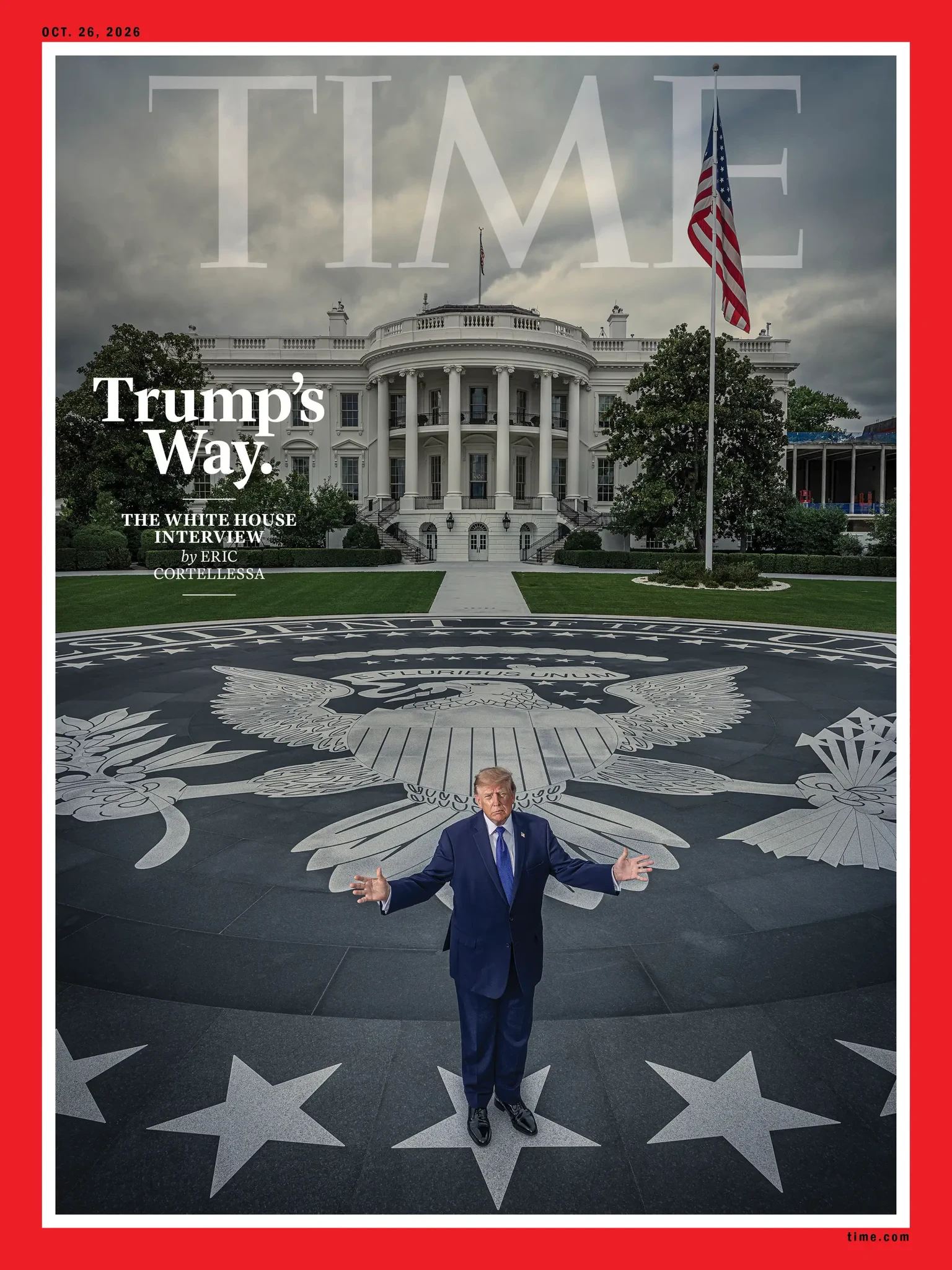 Trump just smashed the all-time magazine cover record preview image