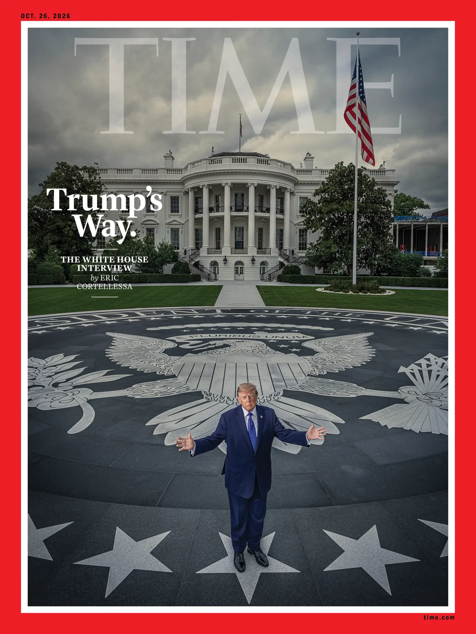 Trump just smashed the all-time magazine cover record preview image