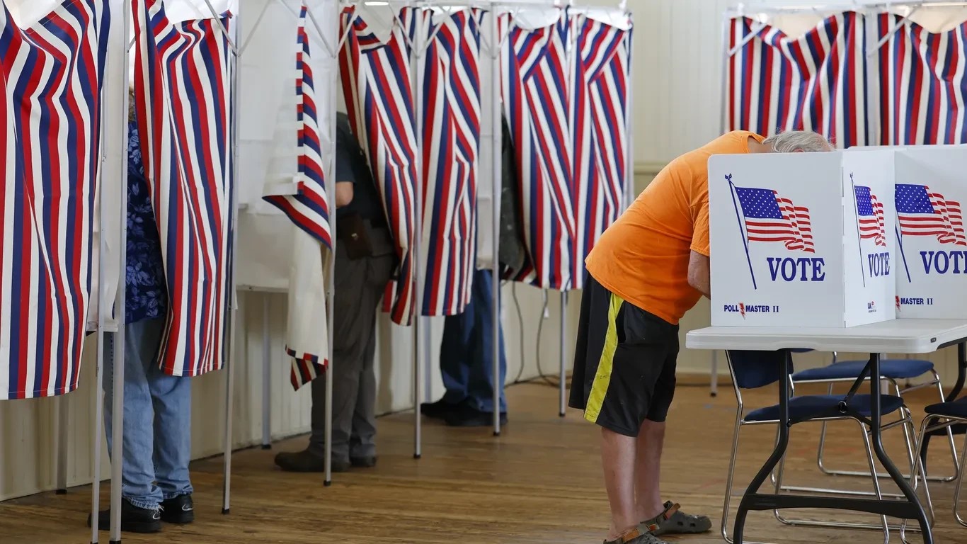 More Democrats plan to vote in person in midterms preview image