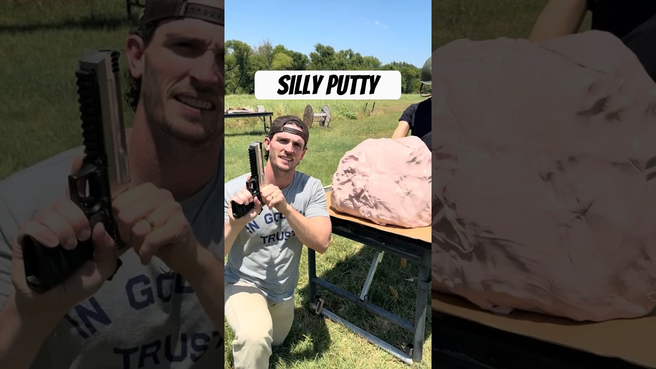 Silly putty vs .50 cal preview image