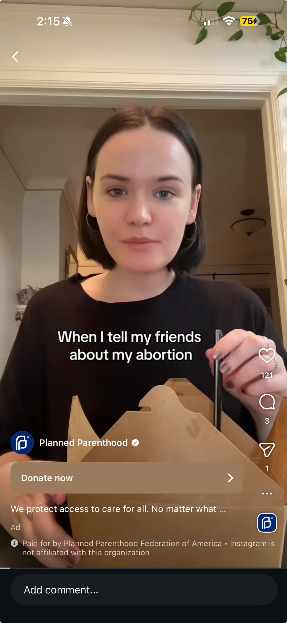 Genocide advertisements on Instagram preview image