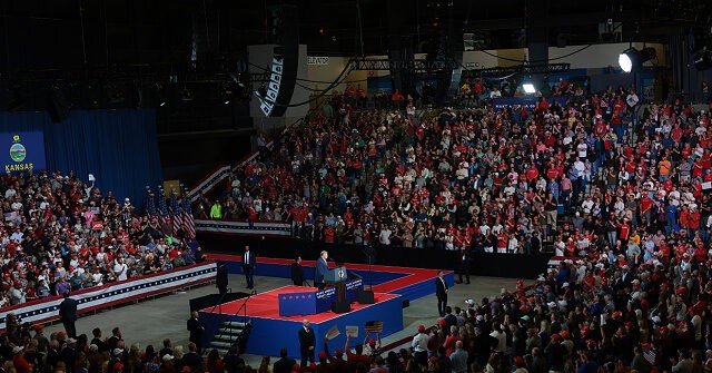 Trump's Kansas rally packed with people preview image
