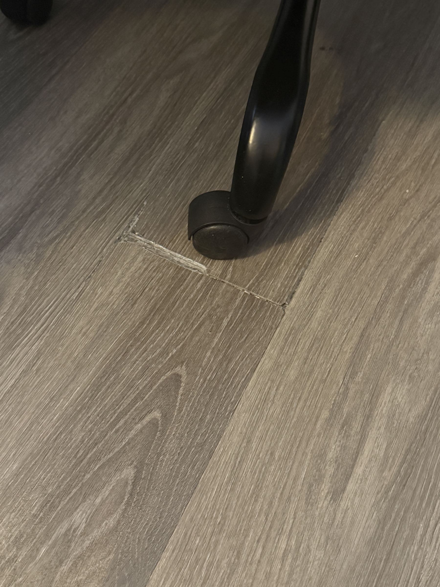 AnnoyingAF - 1 week old floor chipped off