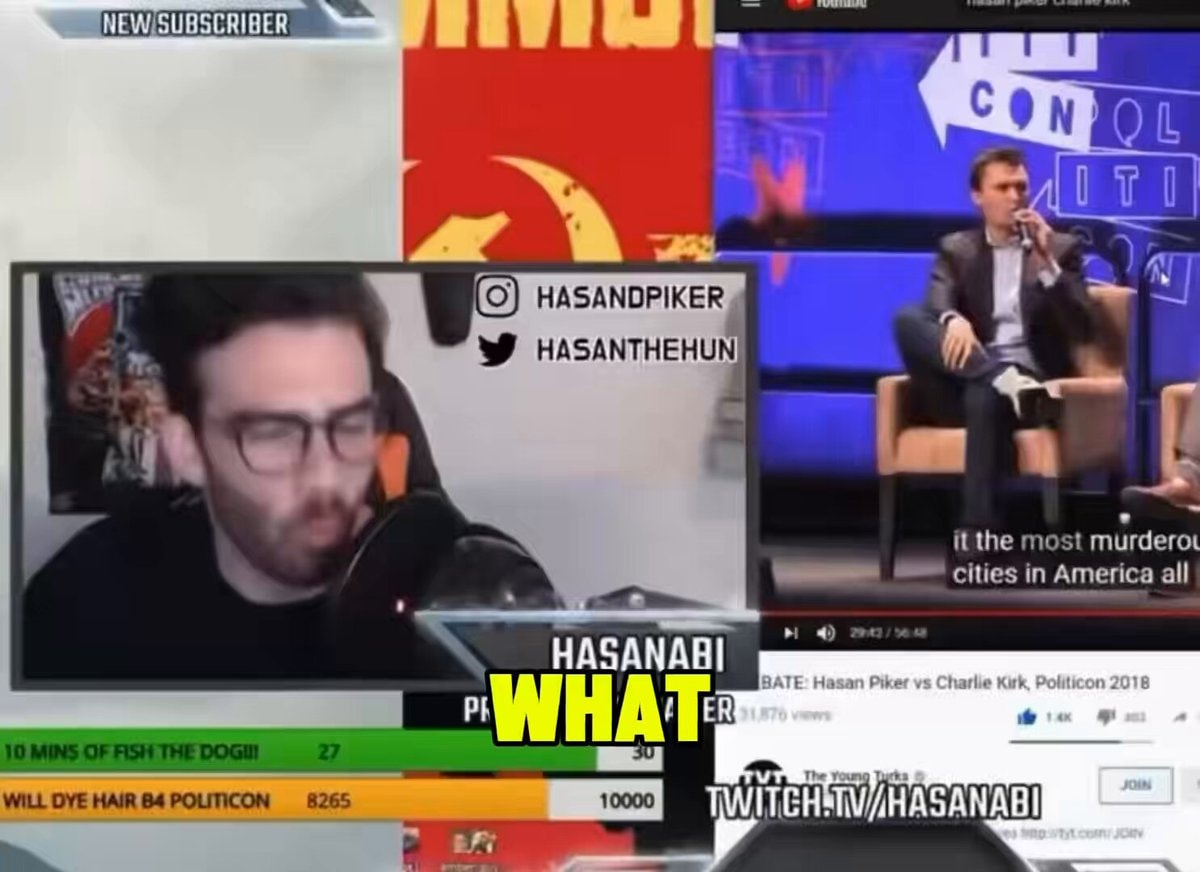 Hasan wanted Kirk dead. In 2018. preview image