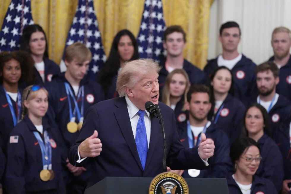 Trump celebrates US Winter Olympians and Paralympians at the White House preview image